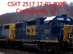 CSXT 2517  12-03-2005